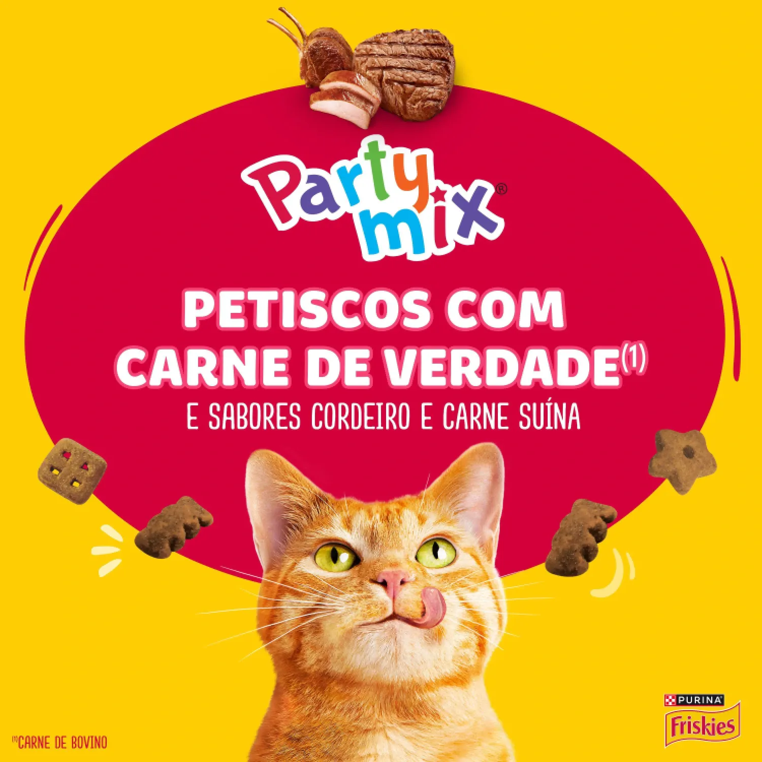 Petisco Friskies Party Mix Carne ingrediente-04